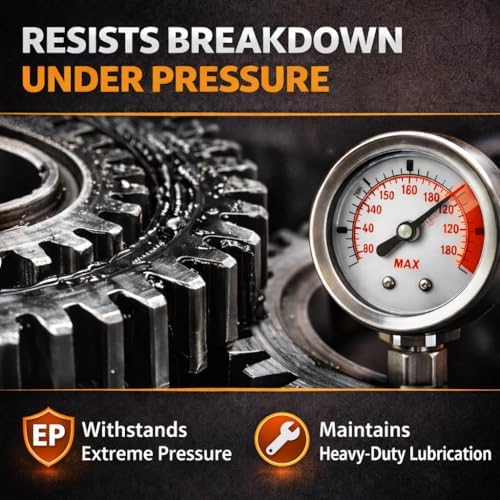 Metal Gear Grease Anti-Wear Rust Resistant 1 oz, 2 Pack