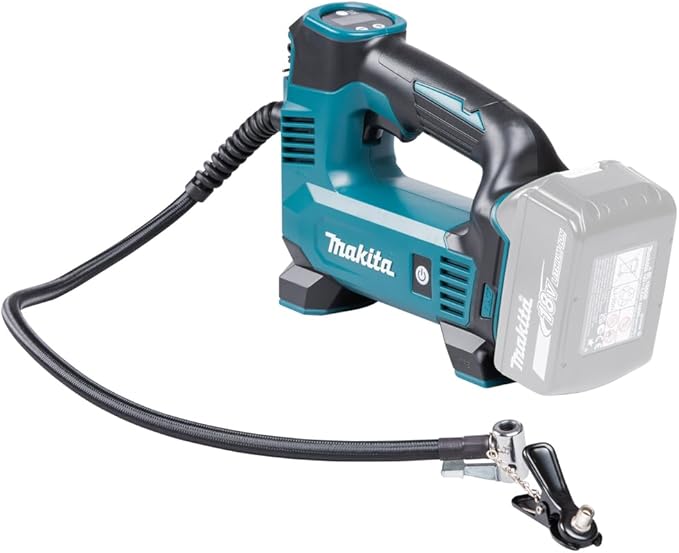 Makita DMP180Z 18V Li-ion LXT Inflator - Batteries and Charger Not Included, Blue/Silver, M