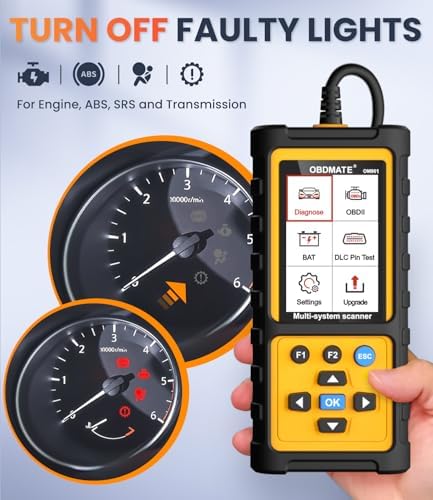 OBD2 Scanner with ABS SRS Transmission Diagnostic Tool