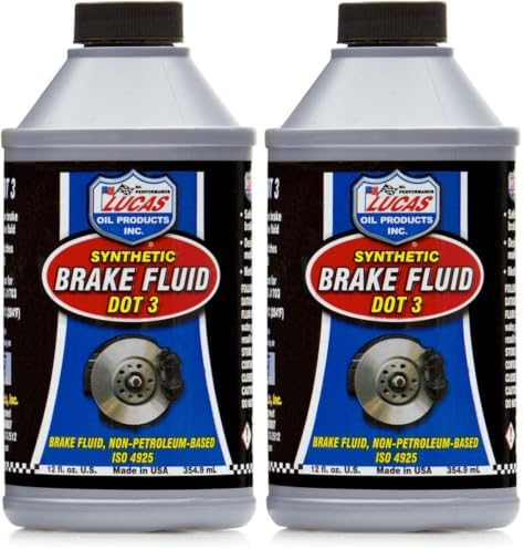 Lucas Oil 10825 Brake Fluid - 12 oz. (Pack of 2)