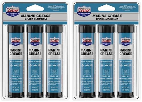 Lucas Oil 10682 Marine Grease 3 Ounce Combo Pack (Pack of 2)