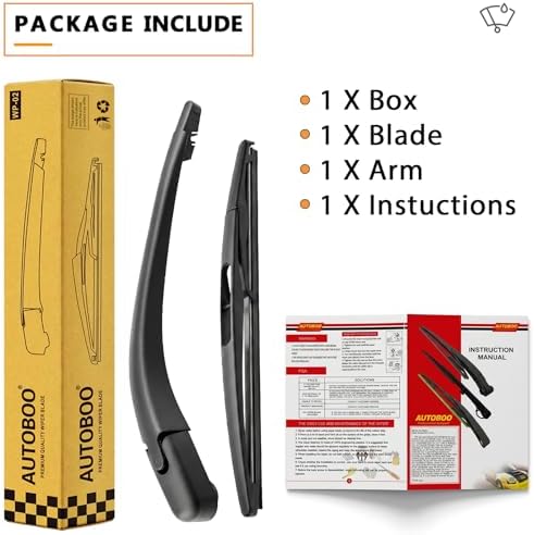 Rear Wiper Arm Blade Replacement for Dodge Magnum Nitro