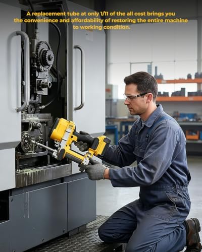 Grease Gun Replacement Tube is Compatible with DW DCGG571B, DCGG570B, DCGG571M1, DCGG570K Precision fit Threading, High-Density Iron Pipe, No Deformation, No Leakage