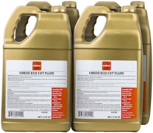 ENEOS ECO CVT Fully Synthetic Transmission Fluid, 4x5 Qt