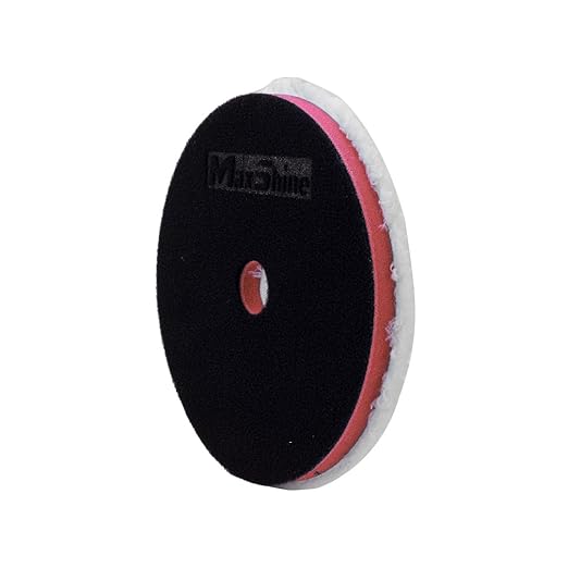 Maxshine Universal Microfiber 6” Polishing Foam Pad for Finishing – Hook and Loop, for DA and Rotary Polishers, Ultra-Soft Microfiber pad