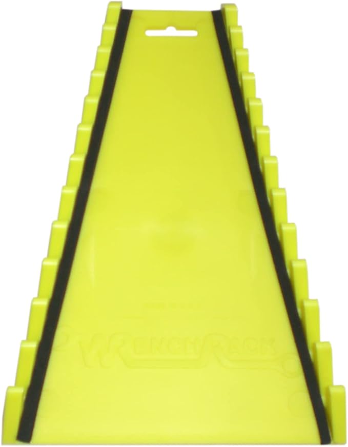 12 Piece Reversible Yellow Wrench Rack