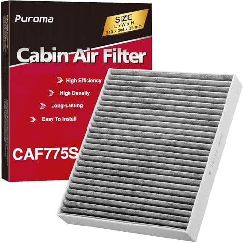Puroma Cabin Air Filter Activated Carbon for CF10775 Buick Chevrolet Saab