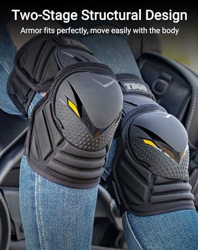 Motorcycle Knee Pads Shin Guards, MTB Knee Armor Protective Gear