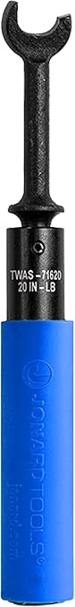 Jonard Tools TWAS-71620, Speed Head Torque Wrench, 7/16” Drive Size, 20 in-lb Torque