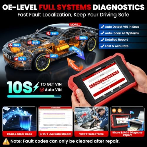 Launch Creader Elite 3.0 Bidirectional OBD2 Scanner for Chrysler Dodge Jeep