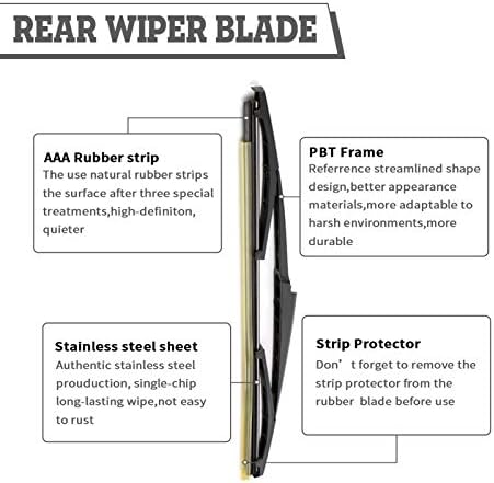 Rear Wiper Arm Blade for Hyundai Veracruz 2007-2012 IX55 2006-2012