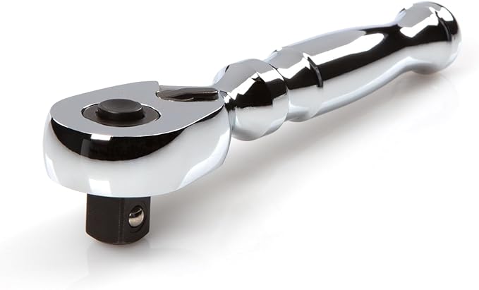 TEKTON 3/8 Inch Drive x 4-1/2 Inch Quick-Release Stubby Ratchet | SRH11104