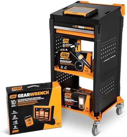 GEARWRENCH 5 Piece Automotive Diagnostic Set with Cart | GWSMARTMOD