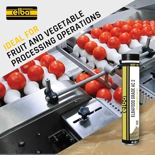 ELBA Food Grade Grease, Food Machinery, NSF H1, Halal and Kosher Certified. for KITCHENAID,UNIVERSALLY Suitable for Stand Mixers, Hand Mixers, Meat Grinders, ETC (400 Grams). Made in USA