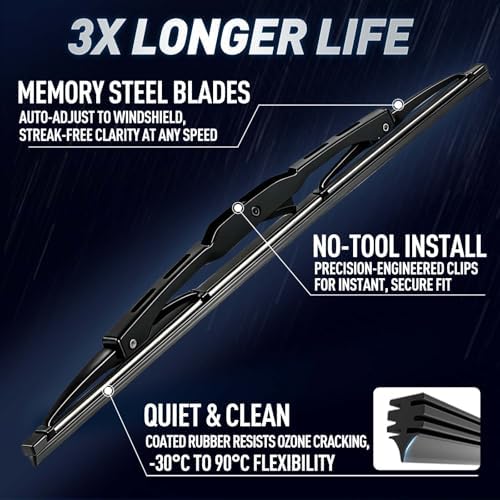 Rear Wipers for Chevy Blazer 2019-2023 (not ev)/ Chevy Equinox 2018-2021
