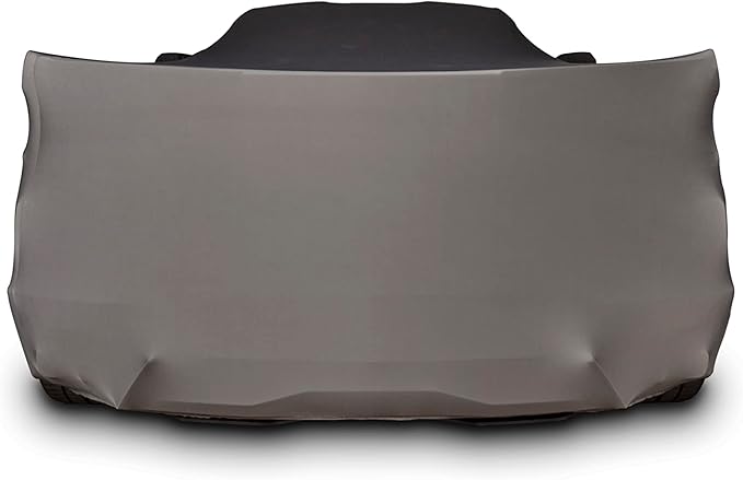 SR1 Performance USA Ultraguard Corvette Car Cover Custom Fit for C8 Corvette (2020-2026) – Indoor Stretch Satin Dust Protection, Soft Breathable Snug Fit (Dark Gray)