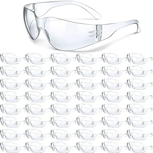Weewooday 48 Pcs Safety Glasses Eye Protection Goggles