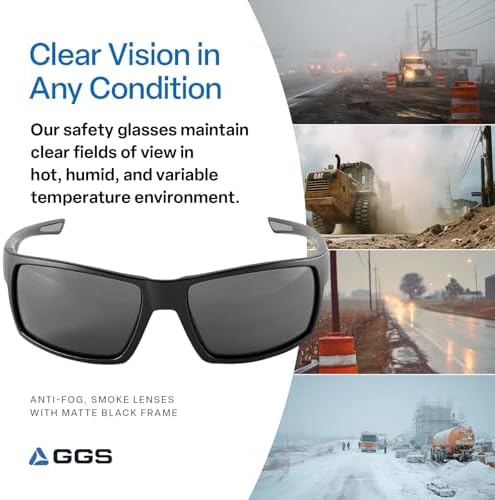 GGS Sawfish Sunglasses with Anti-Fog, Scratch-Resistant Lenses