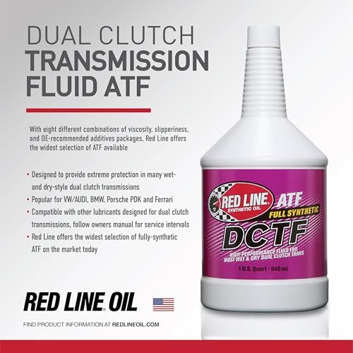 Red Line 31004 Full Synthetic High Performance Dual Clutch Transmission Fluid (DCTF) - 1 Quart