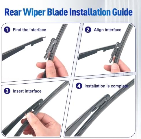 12" Rear Wiper blade for Mercedes-Benz GLA 250 AMG GLA 45 2015-2020