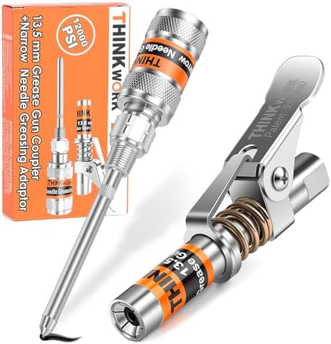 THINKWORK 12000PSI Quick Release Grease Gun Coupler