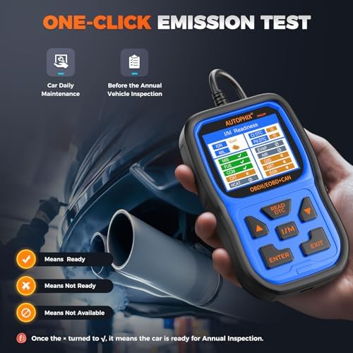 AUTOPHIX OM126P+ OBD2 Scanner for Check Engine Light & Live Data