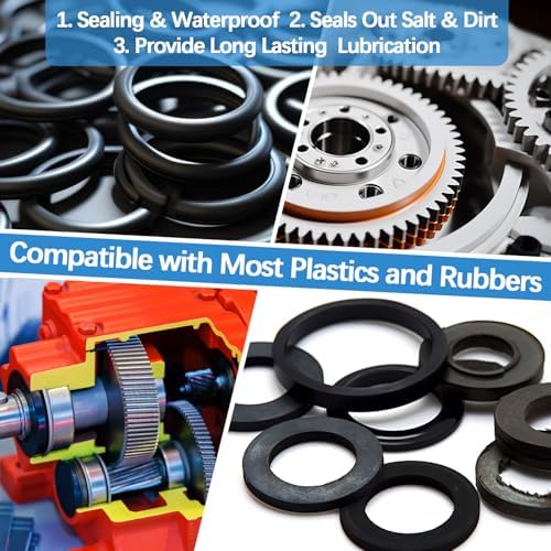 BTAS Silicone Grease for O Rings, Lube Plumbers Faucets Showers Gasket 1oz