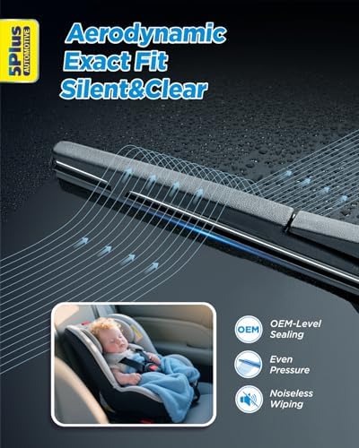 5 PLUS Custom-Fit Rear Wiper Blade Fits Nissan LEAF 2018-2025,14"