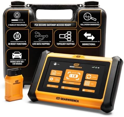 GEARWRENCH 7" Wireless Bi-Directional Diagnostic Scanner Tablet | GWSMART07