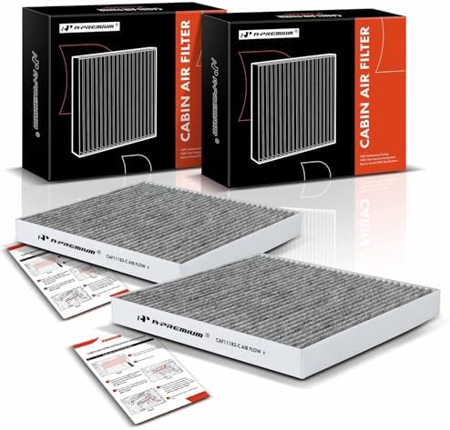 A-Premium 2-Pack Cabin Air Filter with Activated Carbon