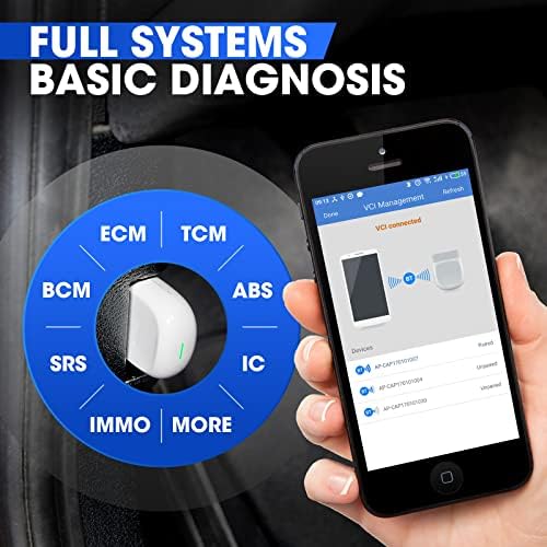 Autel MaxiAP AP200 OBD2 Scanner Bluetooth, Wireless OBD II Diagnostic Tool