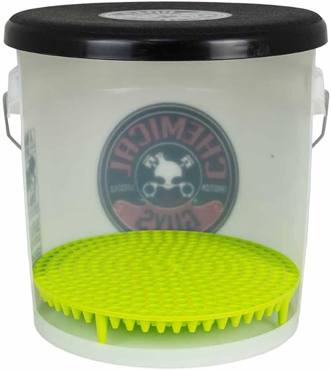Chemical Guys DIRTTRAP04 Cyclone Dirt Trap Car Wash Bucket Insert Car Wash Filter Removes Dirt and Debris While You Wash (Green) 12" Diameter Great for Washing Cars, Trucks, SUVs, RVs & More