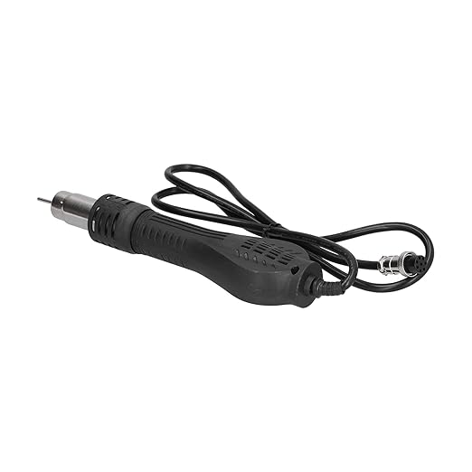 Hot Air Gun Handle, Mini Heat Gun Handle for Soldering Desoldering8-Hole 4-Core Replacement Tool for Professional Welding Repair