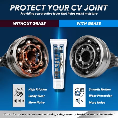 2 Pack CV Joint Grease, 3.38oz Each, Constant Velocity Grease