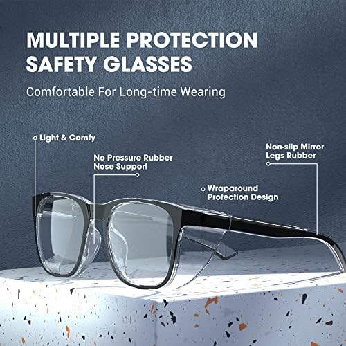 Safety Glasses Anti-Fog Goggles Protective Eyewear Anti Blue Light Protection Glasses For Women And Men