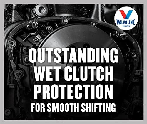 Valvoline Motor Oil, 10W-40, 1 QT Pack of 2 | Full Synthetic | 4-Stroke Motorcycle