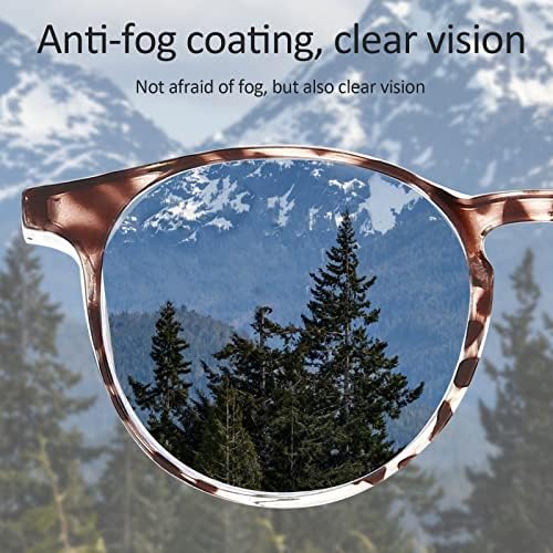 2 Pairs Anti Fog Safety Goggles Protective Glasses Blue Light Blocking Eyeglasses for Men Women
