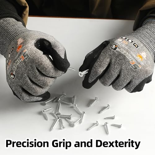 Schwer 2 Pairs A4 AIR-SKIN Cut Resistant Work Gloves, AR5918, XL
