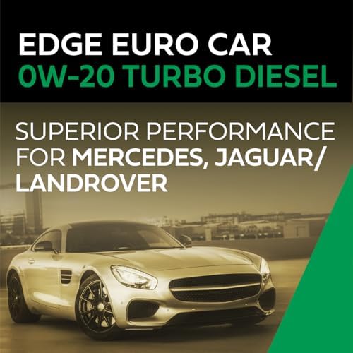 Castrol EDGE Turbo Diesel 0W-20 Advanced Full Syn Motor Oil, 1 Qt, 6 Pack