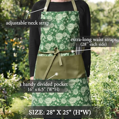 Colwelt Garden Kneeling Pad &Gardening Apron Set, Gardening Gifts for Women