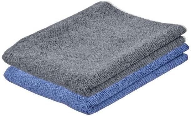 Superio Microfiber Squeegee Mopping Towel Large Miracle Cloth 20 x 30 Streak Free Microfiber Floor Cloth-Rag for Cleaning House, Kitchen, Bathroom-Scratch Free- 2 Pack