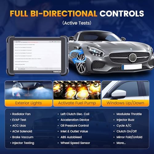 THINKCAR Bidirectional Scan Tool THINKSCAN 689BT OBD2 Scanner for Car
