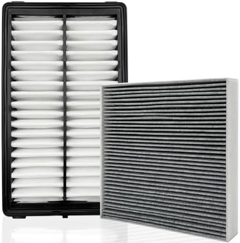 Not for hybrid, Cabin and Engine Air Filter Fits for 2022-2025 2026 Tucson, Santa Cruz, 2021-2026 Santa Fe, K5, 2020-2026 Sonata, 2023-2026 Sportage, Fits 97133-L0000, 28113-L1000, CF12820, CA12816