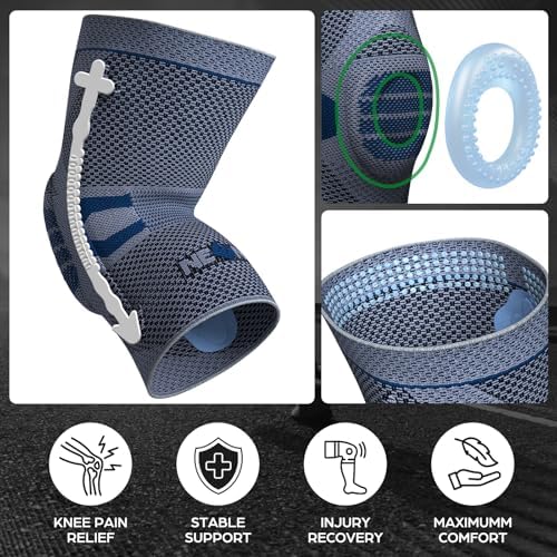 NEENCA Professional Knee Brace, Medical Knee Support for Women & Men Relief