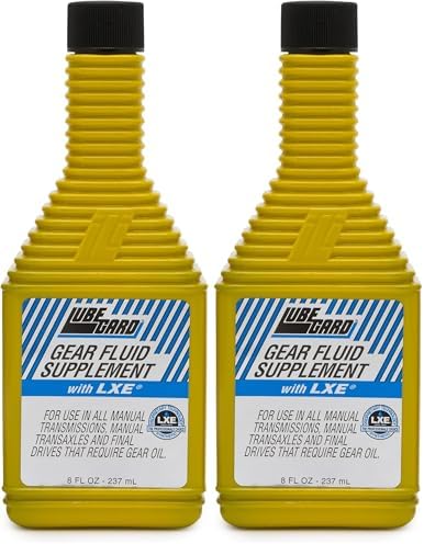Lubegard Gear Fluid Supplement, 8 oz. (Pack of 2), Improves Transmission Shifting, Reduces Gear Friction