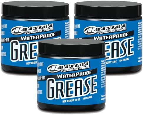 Maxima Racing Oils 80916-3PK Waterproof High Temp Grease 16 oz Bottle, 3-Pack