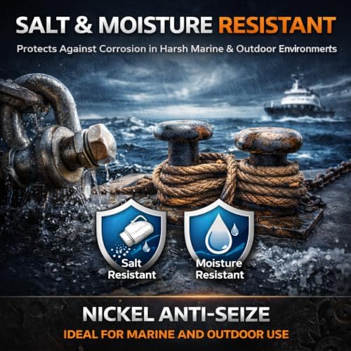 Realth Nickel Anti-Seize Lubricant 1oz 2 Pack High Temp Anti Seize Grease