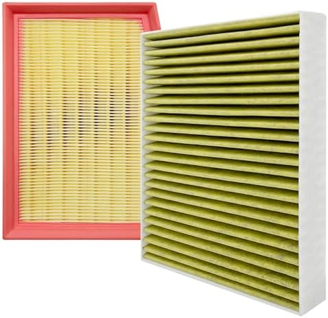 Cabin and Engine Air Filter Fits for 2024 2025 2026 Trax, 2021-2026 Trailblazer, 2020-2026 Encore GX, 2024-2026 Envista, Fits CF11966, CA12814, 42712666, JM966, JM2666