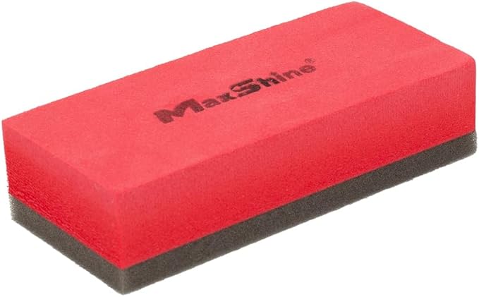 Maxshine Ceramic Coating Applicator & Suede Microfiber Towels Combo - Car Detailing Products