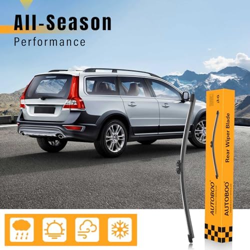 AUTOBOO 14" Rear Wiper Blade Replacement for BMW X5 Volvo XC40 XC70 V70 V90